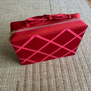 Estee Lauder Pink and Red Makeup Bag❤️Peppermint Toiletries Case